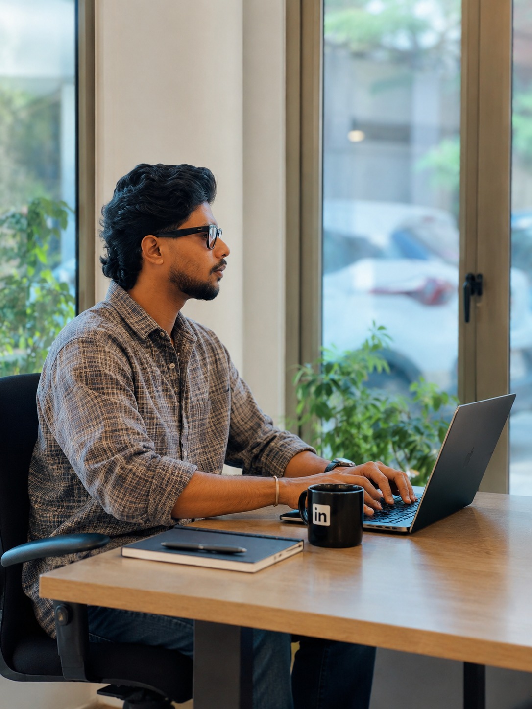 Hami Farhan CK working on digital marketing